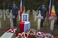 Plechtigheid op Poolse militaire begraafplaats