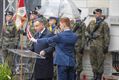 Koning op herdenking Pools militair kerkhof
