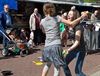 Het Kleine Theater op de markt