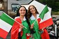 Italianen vieren feest, Rode Duivels naar huis
