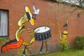 'Tour Surprise' street art in Kerkhoven