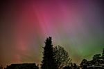 Het noorderlicht boven Noord-Limburg