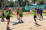 Trefbal- en netbaltornooien aan de speeltuin