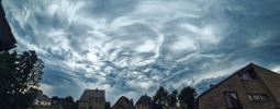 Asperitas wolken aan de Lommelse hemel