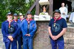 Processie en openluchtviering voor Maria