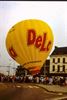 Luchtballon op de markt