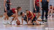 Basketmeisjes M19A op titelkoers