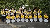 Hoge scores voor de drumband Sint-Sebastiaan