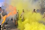 'March in' Bataljon Bevrijding 5de Linie