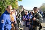 'March in' Bataljon Bevrijding 5de Linie