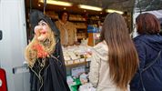 Halloween op de wekelijkse markt