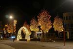 Feestverlichting en beren zijn er weer