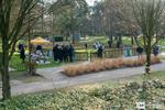 U8 Lommel SK voetbalden op het speelpleintje