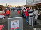 Kerstmarkt tussen de campers bij Depolim