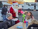 Kerstmarkt tussen de campers bij Depolim