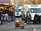 Kerstmarkt tussen de campers bij Depolim