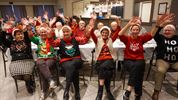 Veel sfeer op kerstfeest Samana Kattenbos