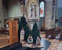 De kerststal in de kerk van Hamont