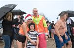 Veel volk voor nieuwjaarsduik