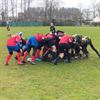 Rugby-jeugdspelers U14 tonen vechtlust