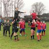 Rugby-jeugdspelers U14 tonen vechtlust