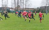 Rugby-jeugdspelers U14 tonen vechtlust