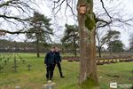 Vogelhuisjes op de Duitse militaire begraafplaats