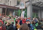 Veel volk voor nationale staking in Brussel