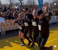 Eksel Loopt 100 km voor Kom op tegen Kanker