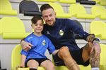 Provinciale U8 Lutlommel VV tegen Thes Sport