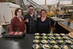 Vergaderen in de schuur