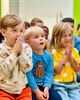 Kleuters XCL Wegwijs bouwen feestje voor Aya