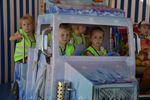 Naar de kermis op laatste schooldag