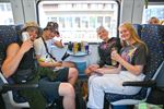 De internationale Rampage festivaltrein