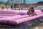 Rodeo op een colafles op Rampage
