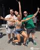 Rodeo op een colafles op Rampage