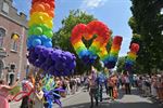 Veel volk voor eerste Limburg Pride