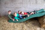 Dieren knuffelen en soep slurpen