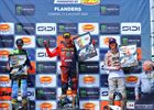Jarne Bervoets wint GP Lommel EMX125