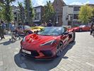 Corvettemeeting in het centrum