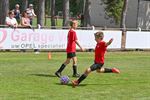 Mila, het enige meisje bij Footballkicks Kattenbos