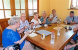 Zomers terras bij de Stalse Schans