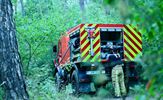 Brand flakkert even terug op