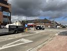 Wegmarkeringen rotonde Hechtel aangebracht