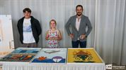 Feestelijke prijsuitreiking expo zandtapijten