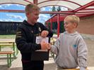 Peter meter activiteit op Basisschool Den Heuvel