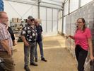 OKRA Koersel smult van lekkere aardbeien