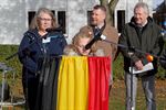 Eerbetoon aan oorlogsslachtoffers in Achel