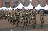Militaire plechtigheid in Heusden-Zolder