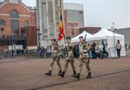 Militaire plechtigheid in Heusden-Zolder